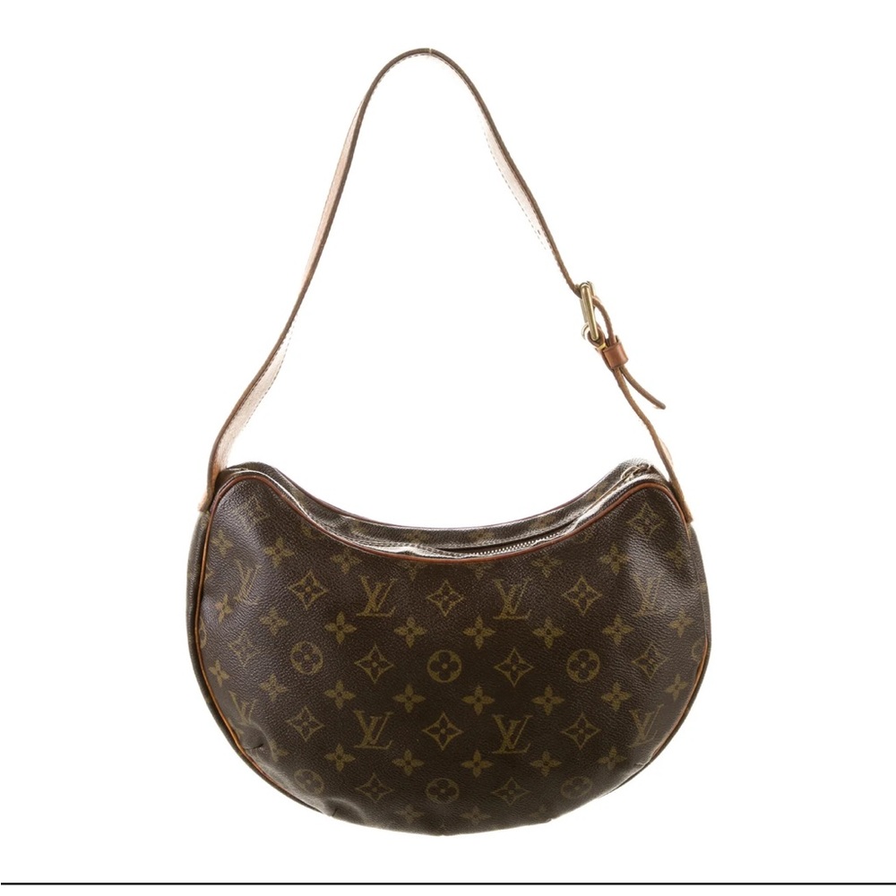 Louis Vuitton monogrammed croissant bag